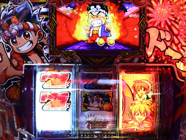 ぱちんこ・ドラム花火の源さん・初代モード