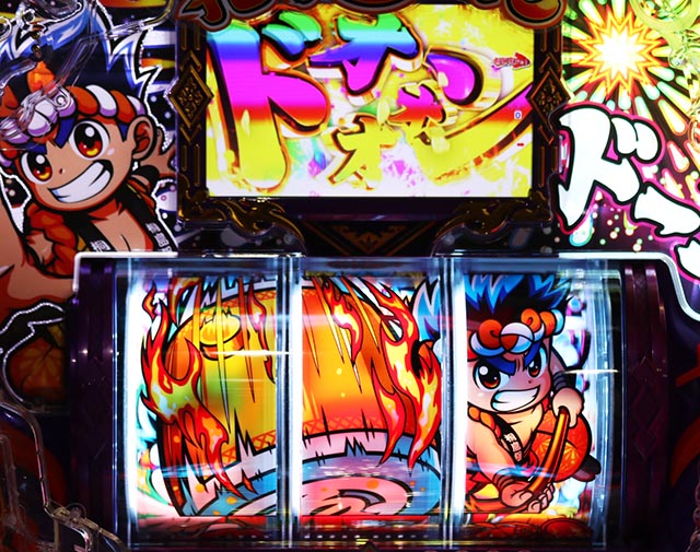 ぱちんこ・ドラム花火の源さん・初代モード