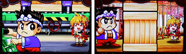 ぱちんこ・ドラム花火の源さん・通常時