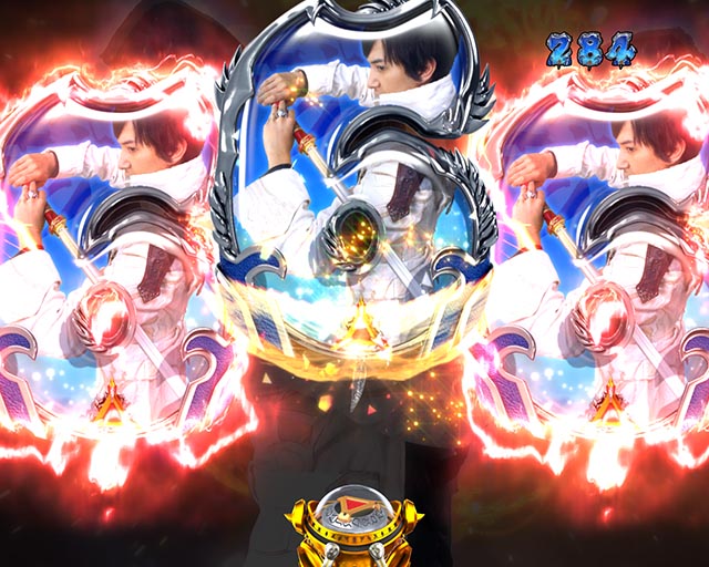 ぱちんこ牙狼月虹ノ旅人・図柄送りリーチ