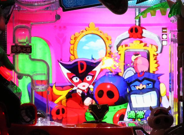 ぱちんこ・ポチッと一発!おだてブタ2・通常モード中演出