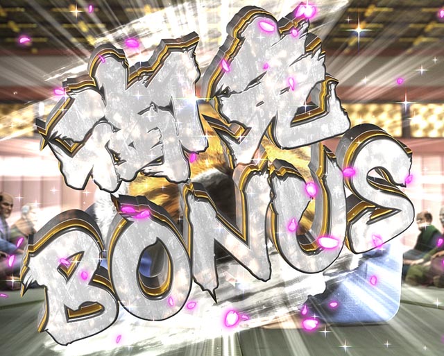 ぱちんこ・真花の慶次3・RUSHの大当り