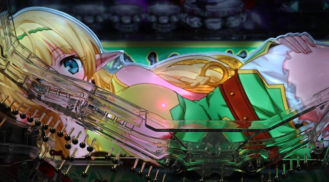 ぱちんこ・異世界魔王と召喚少女の奴隷魔術・敏感ランプ一発告知予告