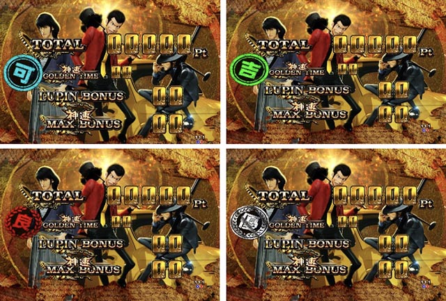 ぱちんこルパン三世 THE FIRST・設定推測