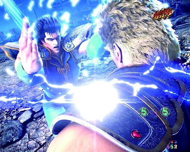 ぱちんこ・北斗の拳9強敵LT（ラッキートリガー）・［強敵RUSH］ショートバトル