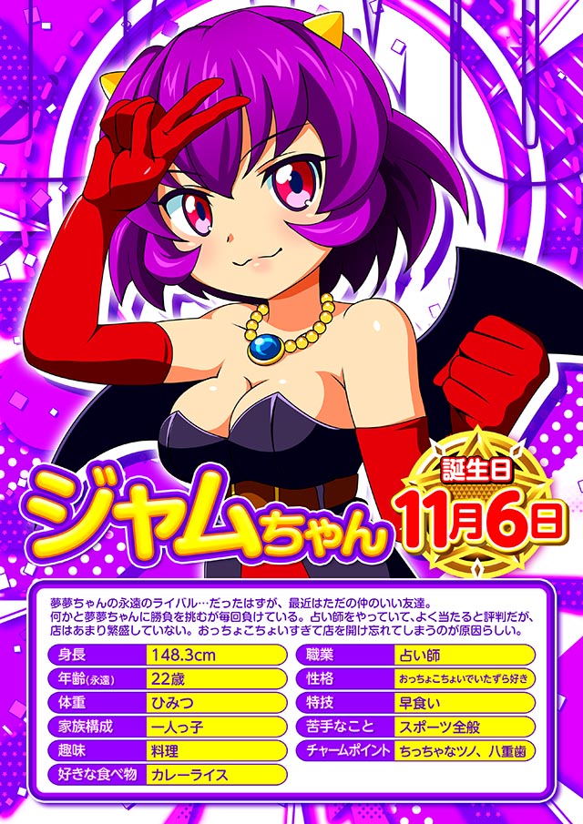 ぱちんこ・フィーパーパワフル・キャラ紹介