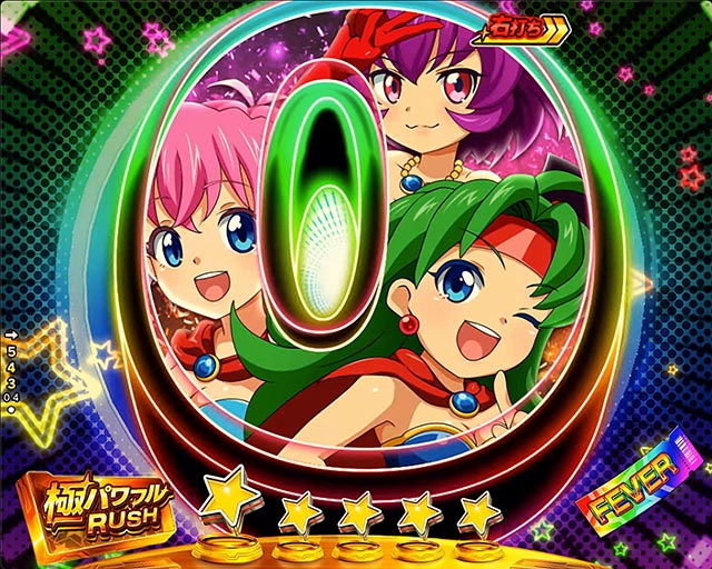 ぱちんこ・フィーパーパワフル・［極パワフルRUSH］主要演出・信頼度