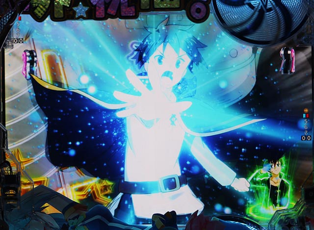 ぱちんこ・この素晴らしい世界に祝福を！199LT「このラッキートリガーに祝福を！」（このすば）・［このすばRUSH・ST後半］変動中予告