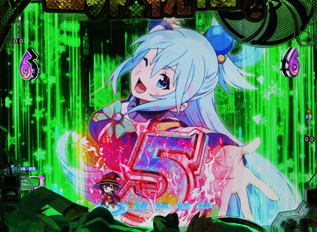 ぱちんこ・この素晴らしい世界に祝福を！199LT「このラッキートリガーに祝福を！」（このすば）・［このすばRUSH・ST後半］主要リーチ