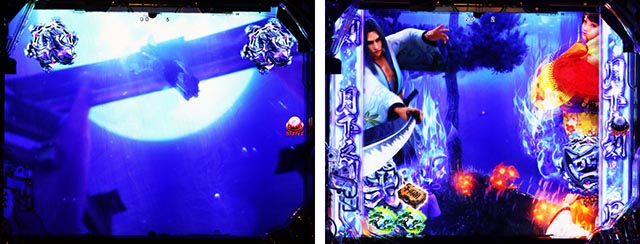 ぱちんこ・真座頭市物語・演出のポイント