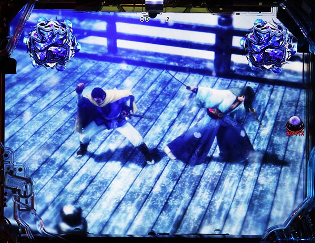 ぱちんこ・真座頭市物語・昼リーチ