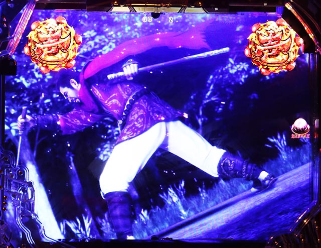 ぱちんこ・真座頭市物語・夜リーチ