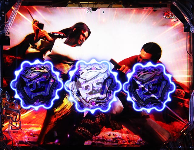 ぱちんこ・真座頭市物語・［竜騰虎闘モード］主要リーチ