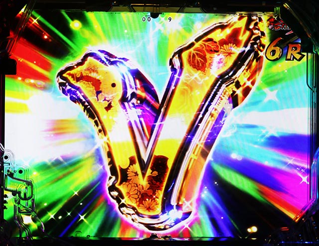 ぱちんこ・真座頭市物語・保留連演出