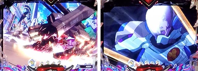 ぱちんこ・マクロスフロンティア5（マクロスF5）・リーチ前予告