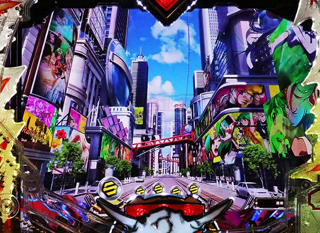 ぱちんこ・マクロスフロンティア5（マクロスF5）・右打ち後の残り保留