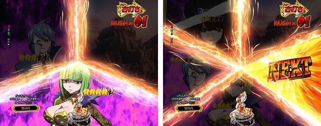 ぱちんこ・フェアリーテイル（FT）・［FAIRY RUSH］主要演出