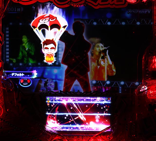 ぱちんこ・GO!GO!郷革命の5・保留変化予告