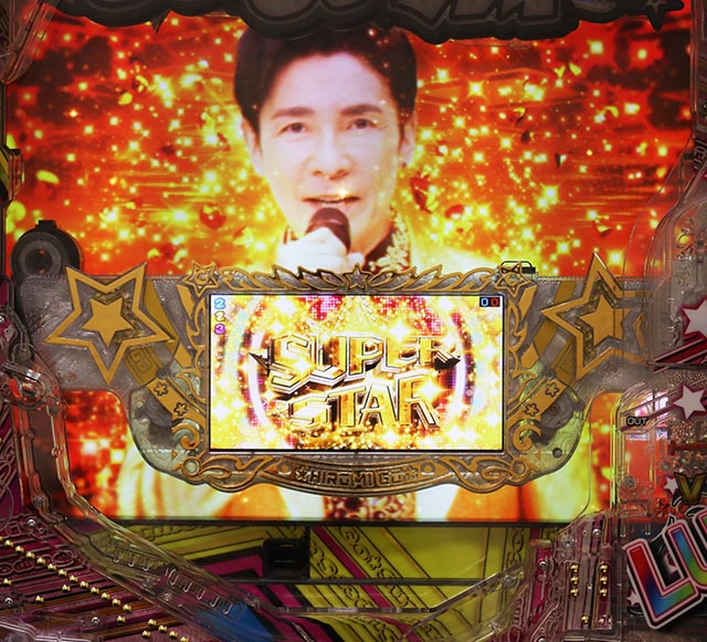 ぱちんこ・GO!GO!郷革命の5・リーチ後予告