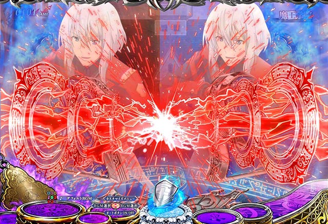 ぱちんこ・魔王学院の不適合者・リーチ後予告（その他）