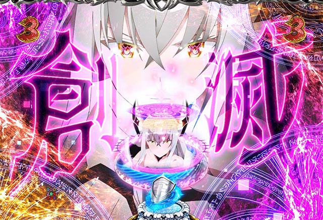 ぱちんこ・魔王学院の不適合者・リーチ中のポイント