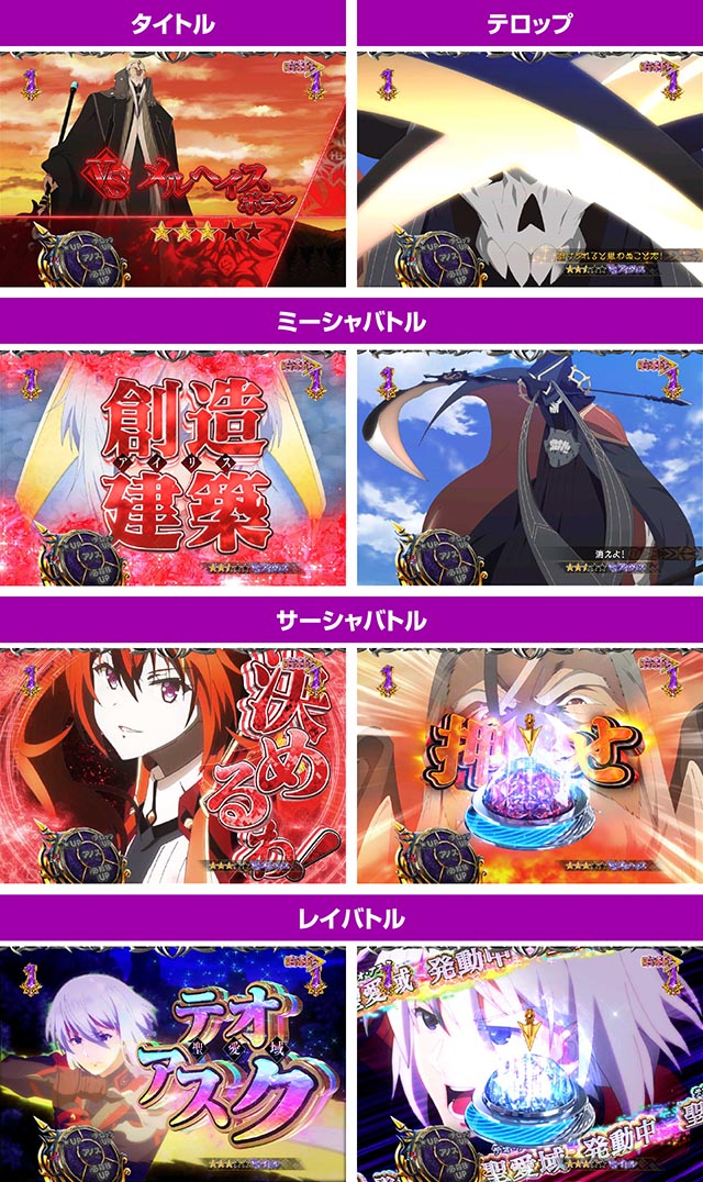 ぱちんこ・魔王学院の不適合者・［魔王学院RUSH］魔王軍バトルMODE