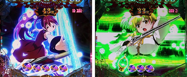 ぱちんこ・魔法少女まどかマギカ3（まどマギ3）・［マギカRUSH］変動中予告