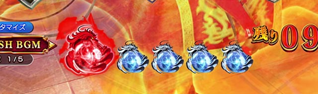 ぱちんこ・三国戦騎7500・［爆走RUSH］神速赤兎馬モード