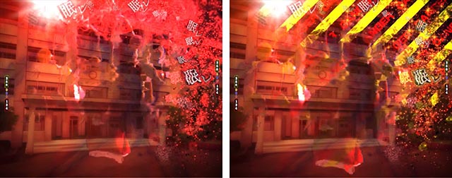 ぱちんこ・貞子・［呪縛ジャッジ］主要演出