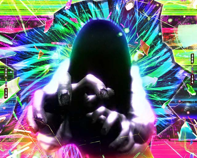 ぱちんこ・貞子・［呪縛ジャッジ］最恐告知モード中専用演出