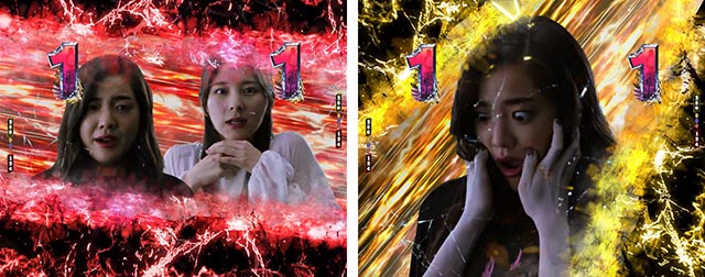 ぱちんこ・貞子・［呪縛ジャッジ］リーチのポイント