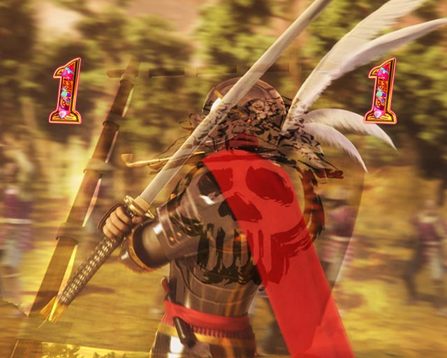 ぱちんこ・花の慶次傾奇一転・真シリーズ総集編リーチ