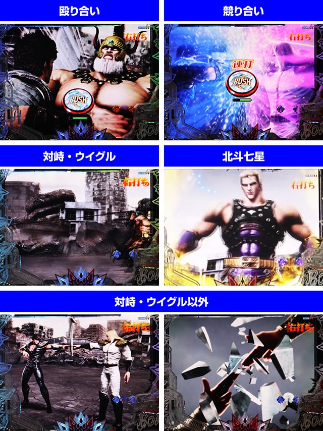 ぱちんこ・北斗の拳10・［BM］ケンシロウモード・バトル詳細