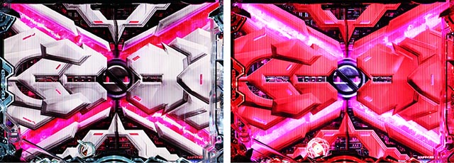 ぱちんこ・機動戦士ガンダムユニコーン再来-白き一角獣と黒き獅子-（ユニコーン2）・背景変化予告