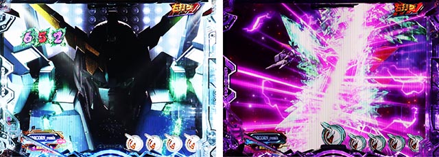 ぱちんこ・機動戦士ガンダムユニコーン再来-白き一角獣と黒き獅子-（ユニコーン2）・［覚醒HYPER］先読み予告