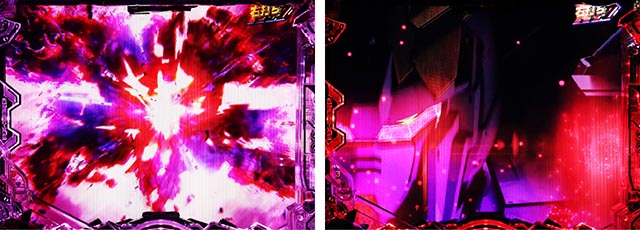 ぱちんこ・機動戦士ガンダムユニコーン再来-白き一角獣と黒き獅子-（ユニコーン2）・通常時・昇格演出