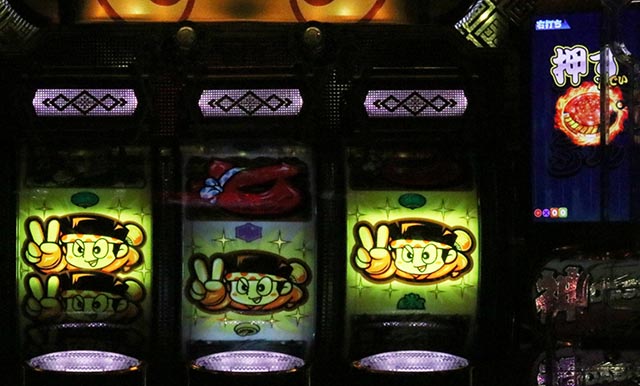 ぱちんこ・ドラムだ!金ドン花火外伝・ファイナルチャレンジ中・主要演出