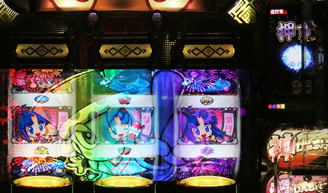 ぱちんこ・ドラムだ!金ドン花火外伝・通常時・昇格演出