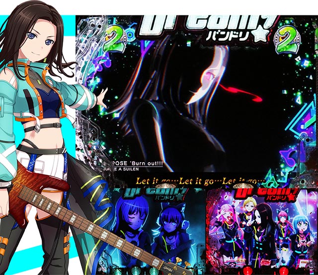 ぱちんこ・バンドリ!・登場バンド&演出の特徴