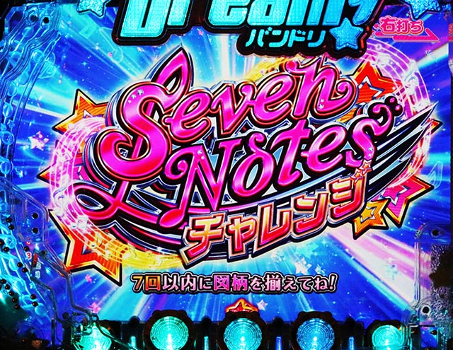 ぱちんこ・バンドリ!・セブンノーツチャレンジ