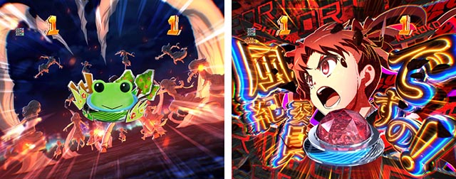 ぱちんこ・とある科学の超電磁砲2・リーチ中の共通ポイント