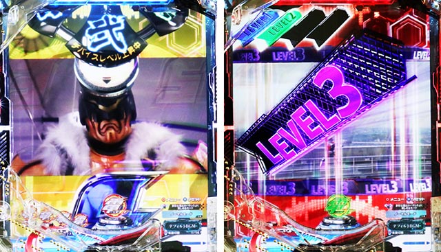 スマぱち・仮面ライダー電王・リーチ前予告