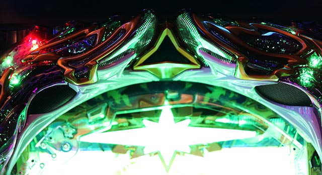 パチンコ・DD北斗の拳3・リーチ前予告