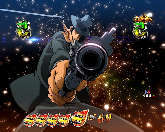 eルパン三世銭形からの招待状（スマパチ）・［超GOLDEN TIME］主要演出