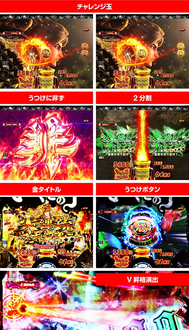 ぱちんこ・いくさの子織田三郎信長伝・［戦極RUSH］織田信長モード（ラウンド中演出）