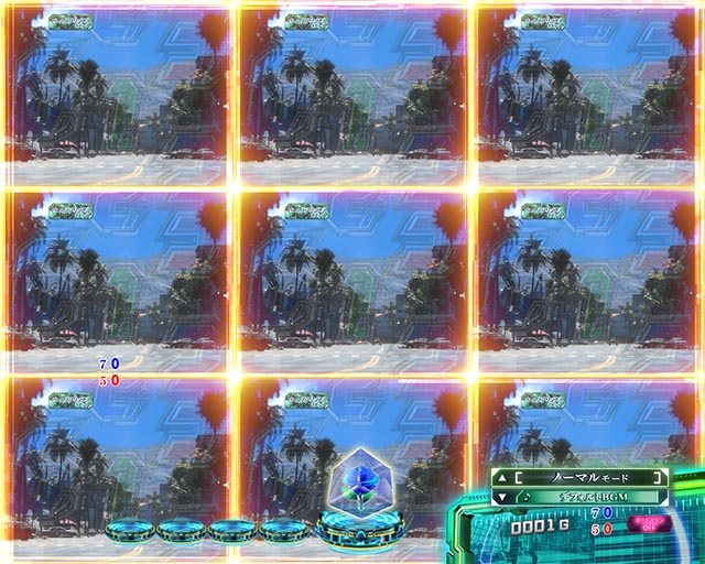 ぱちんこ・攻殻機動隊SAC_2045・リーチ前予告