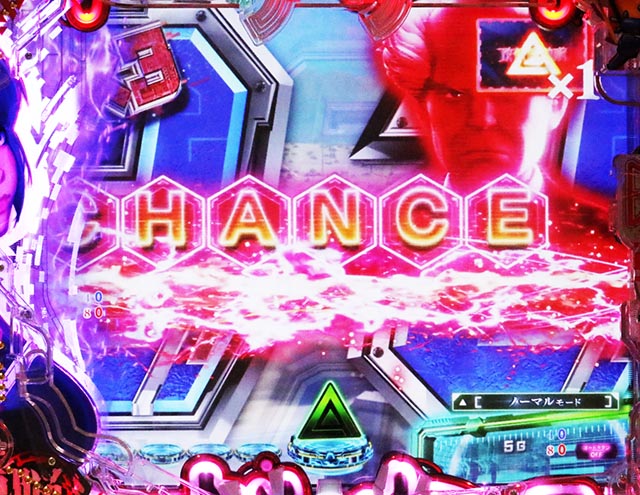 ぱちんこ・攻殻機動隊SAC_2045・リーチ後予告