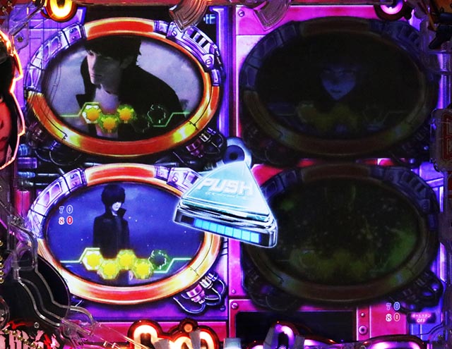 ぱちんこ・攻殻機動隊SAC_2045・リーチ後予告