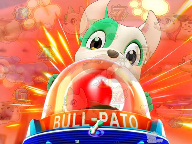 ぱちんこ・わんわんパラダイスCELEBRATION・ブルパト中・主要演出