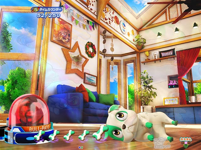 ぱちんこ・わんわんパラダイスCELEBRATION・ブルパト中・主要演出